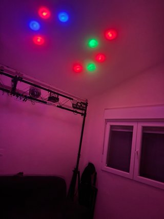 Foco LED American DJ LED Vision DMX