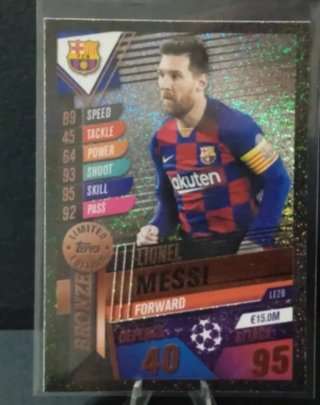 Messi FC Barcelona topps 2019 2020