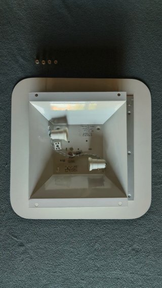 Lámpara plafón de techo cristal
