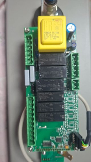 Pantalla de máquina de vacío