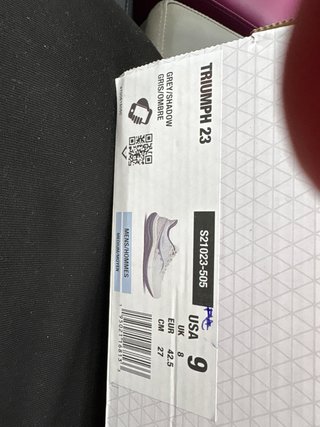 Saucony Triumph 23 uomo nuova per running 42.5