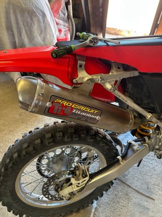 Escape Pro Circuit T-4 Titanio Honda CRF 450X