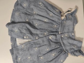 Vestido y braguita bebé flores mayoral