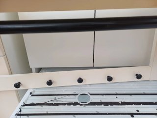 Estantería madera y metal