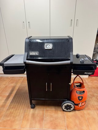 Barbacoa Gas Weber Negra