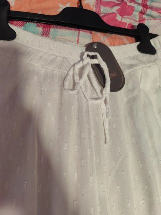 Pantalón blanco lino (mercadillo Majadahonda)