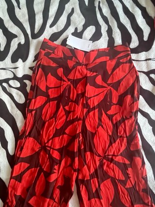 Conjunto Mango Camisa y Pantalón Estampado S
