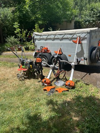 Desbrozadora Stihl FS 460 C son 2 desbrozadoras