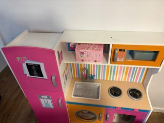 Cocinita de madera grande 104cm x 32cm preciosa