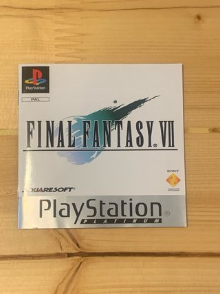 Final Fantasy VII PS1 PAL