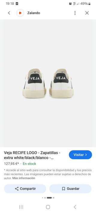 Zapatillas Veja blancas