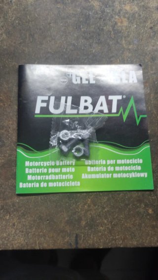 Batería Moto Fulbat NH12-20 12V 21.1Ah GEL