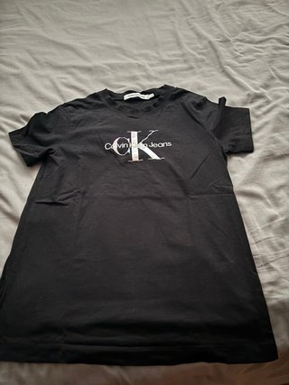 Camiseta Calvin Klein Jeans Negra Talla S
