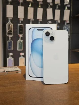 IPHONE 15 PLUS 256GB BLU 100% BATTERIA