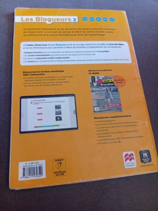 LES BLOGUEURS 2 A1.2 LIVRE (EPACK)