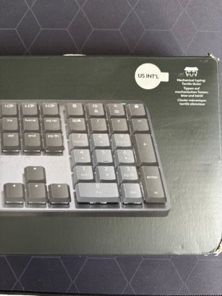 Teclado Logitech MX Mechanical US INT'L