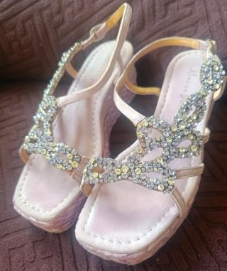 Sandalias Alma en Pena Moradas Talla 38