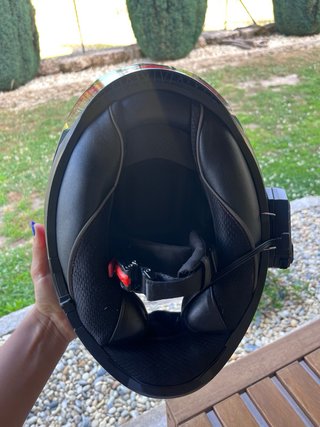 CASCO LS2 FF808 STREAM II VINTAGE ROJO/NEGRO