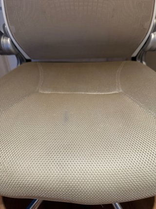 Silla de Oficina SONGMICS Beige y Blanca