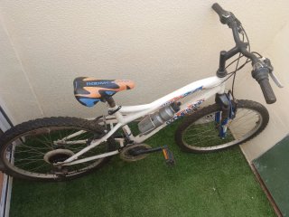 Bicicleta Montaña Open 24 + Casco