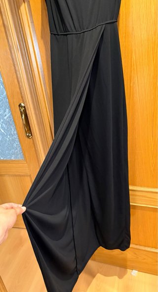 Vestido largo fiesta negro