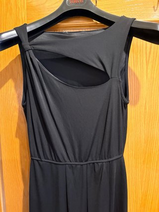 Vestido largo fiesta negro