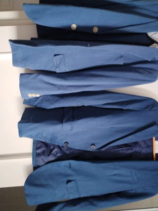 Chaqueta de vestir azulón