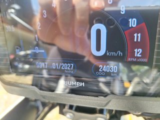 Triumph Tiger 800 XRX 2019 negra