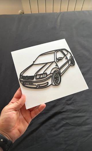 Cuadros coches personalizado 3D