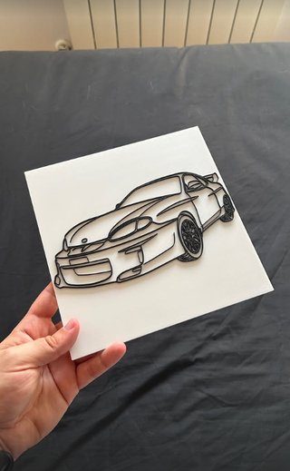 Cuadros coches personalizado 3D