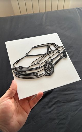 Cuadros coches personalizado 3D