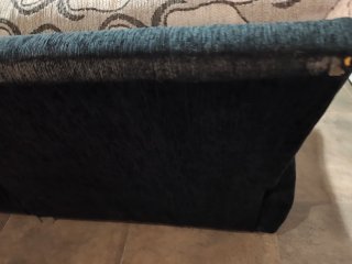 Sofá 2 Plazas Reclinable Beige/Negro/gris