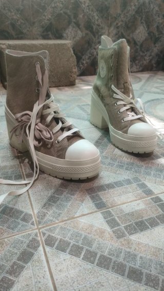 Botines Converse Beige/Marrón