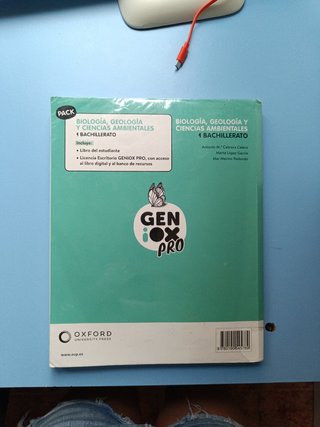 Biología, Geología y CC. Ambientales 1º Bachill...