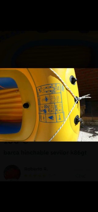 Barca Hinchable Sevilor KK65D Completa