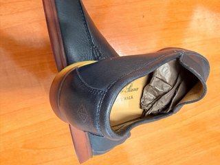 Loro Piana Mocasines Negros Piel