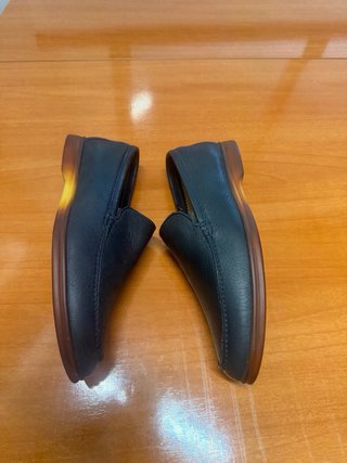 Loro Piana Mocasines Negros Piel