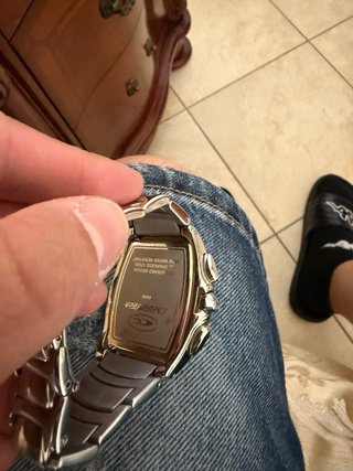 Orologio Chronotech Uomo Nero Argento