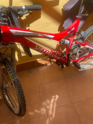 Bicicleta Specialized Stumpjumper Roja