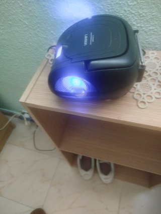 Radio CD USB con Luz LED