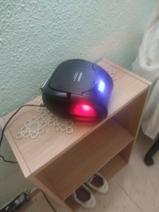 Radio CD USB con Luz LED