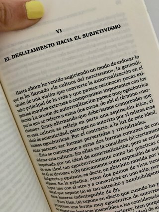 La ética de la autenticidad