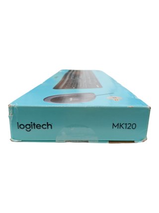 Logitech MK120 Teclado y Ratón USB Negro