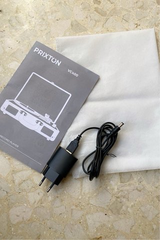 Tocadiscos Prixton VC400 Rosa