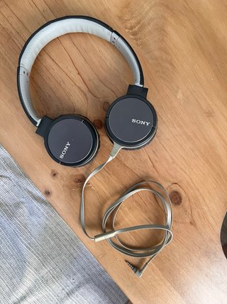 Cascos Sony Negro/Gris