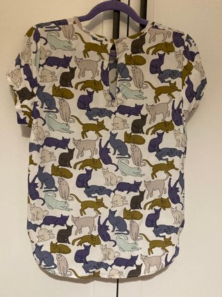 Blusa Gatos Multicolor