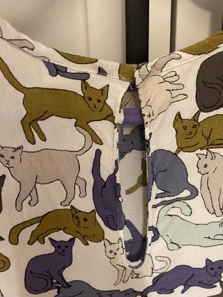 Blusa Gatos Multicolor