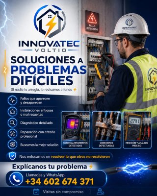 Electricista profesional para viviendas