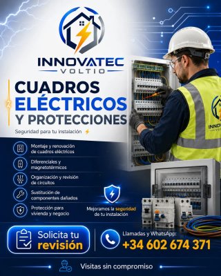Electricista profesional para viviendas