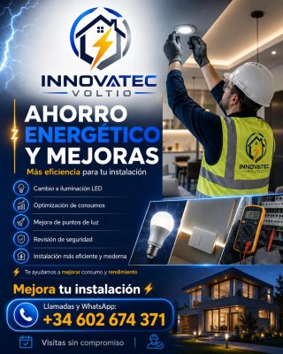 Electricista profesional para viviendas